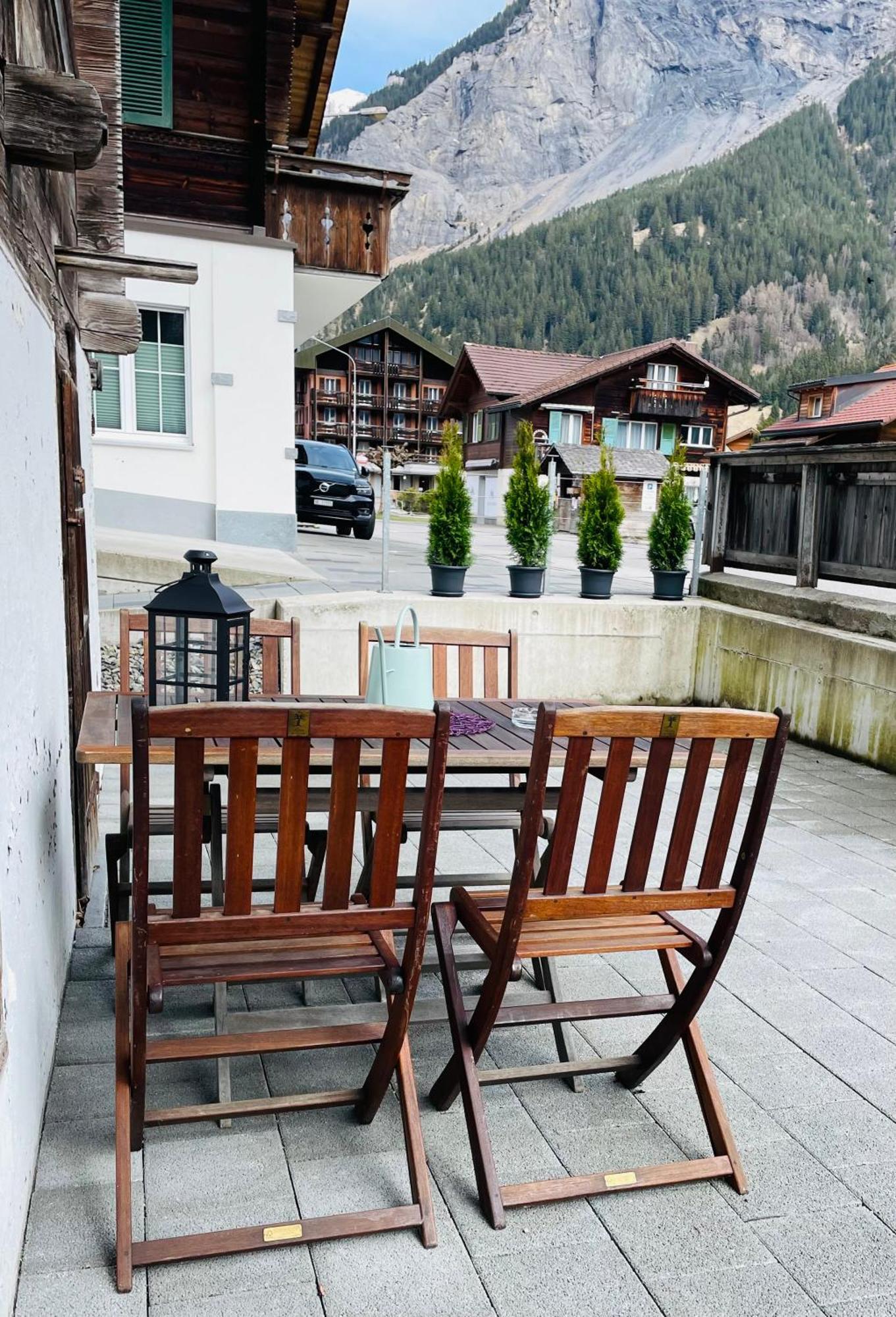 Charming, Well-Equipped Alpine Apartment Kandersteg Eksteriør billede