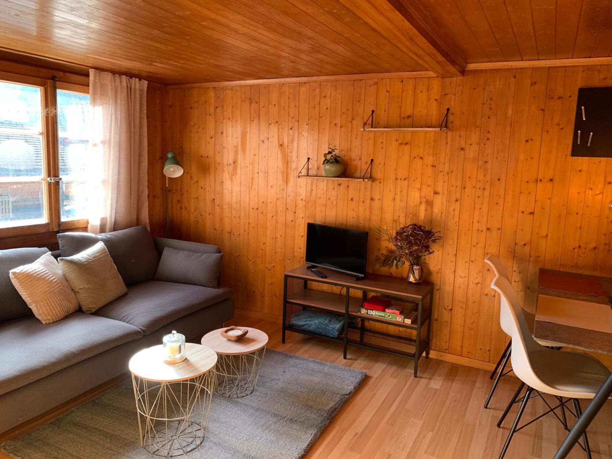 Charming, Well-Equipped Alpine Apartment Kandersteg Eksteriør billede