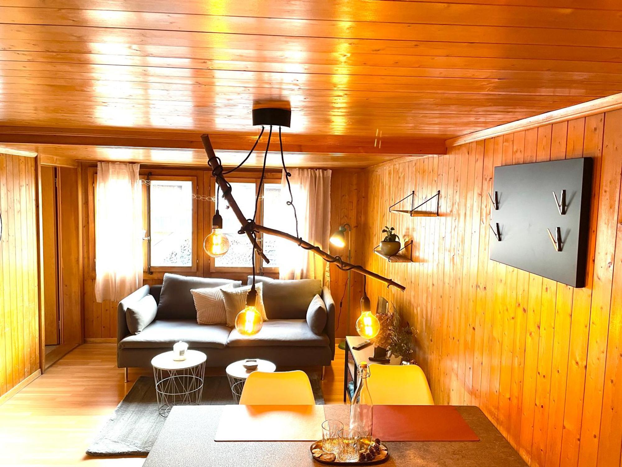 Charming, Well-Equipped Alpine Apartment Kandersteg Eksteriør billede